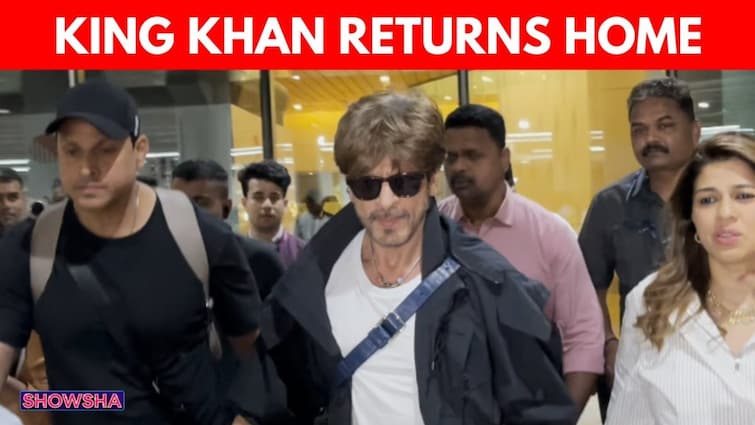 Shah Rukh Khan Is Swag Personified As He Returns Home From Met Gala 2025 I WATCH