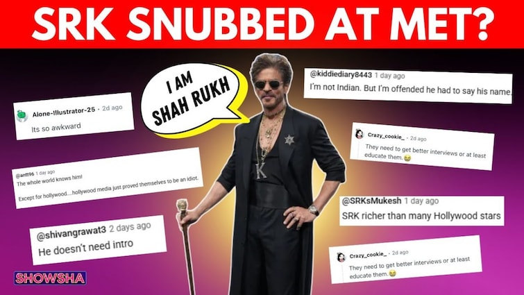 Shah Rukh Khan Had To Explain Who He Is More Than Once At Met Gala & Desi Fans Aren't Having It