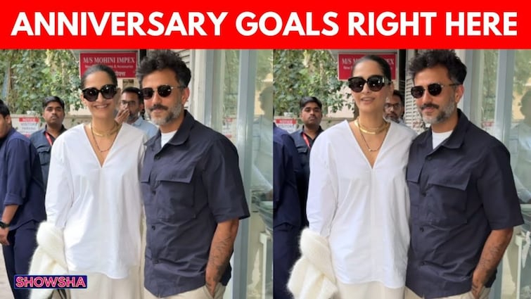 Sonam Kapoor Shines In A Classy Fit As She Celebrates 7th Wedding Anniversary With Hubby Anand Ahuja