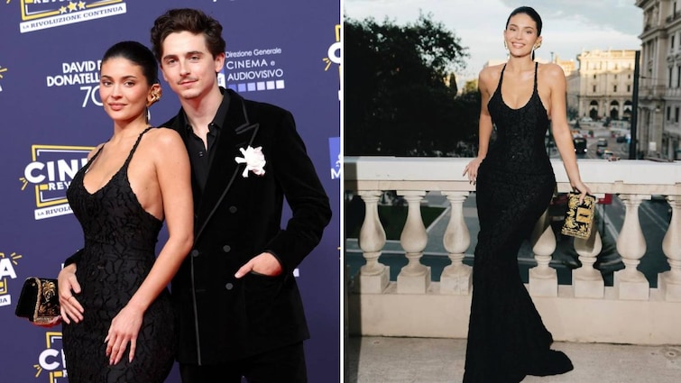 Kylie Jenner Looks Ultra Glam As She Makes Red Carpet Debut With Timothee Chalamet
