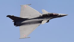 During cruising flight, a Rafale jet consumes around 2,500 litres of fuel per hour, while manoeuvres or afterburner use can push this to 9,000 litres per hour. (PTI/File)
