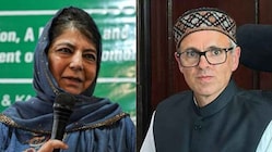 PDP's Mehbooba Mufti and J&K CM Omar Abdullah | File Image.PTI