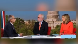 Indian envoy to the US Vinay Kwatra speaks to CNN journalists Wolf Blitzer and Pamela Brown. (IMAGE: X)